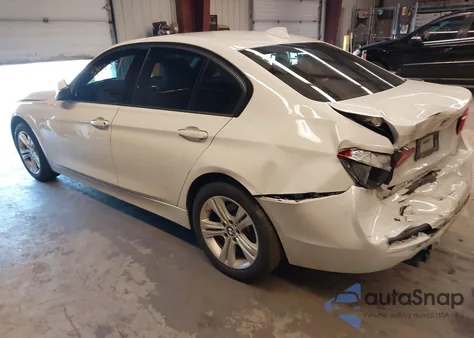 2016 BMW 328 I Sulev из США, поврежденный, VIN WBA8E9C59GK644995